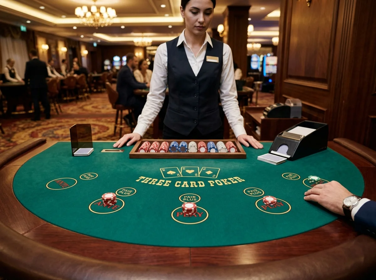 Three Card Poker at Fastpay online casino table games